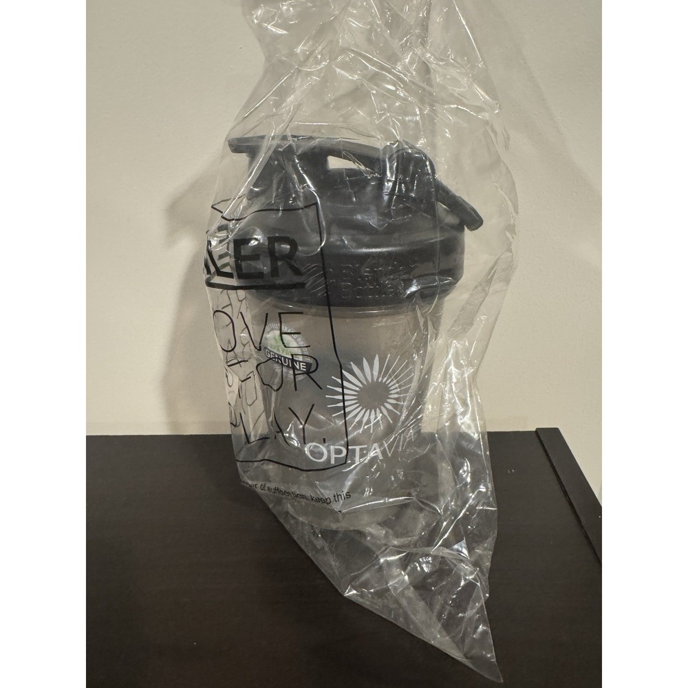 OPTAVIA 20oz Blender Bottle Shaker Drink Mixer, Whisk Ball BRAND NEW